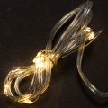 Floristik24 Guirlande lumineuse à piles pour intérieur, blanc chaud, 10 LED, 1 m de longueur, lot de 6