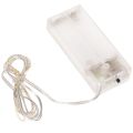 Guirlande lumineuse à piles pour intérieur, blanc chaud, 10 LED, 1 m de longueur, lot de 6 | Floristik24.be