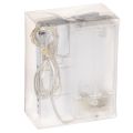 Guirlande lumineuse à piles pour intérieur, blanc chaud, 10 LED, 1 m de longueur, lot de 6 | Floristik24.be