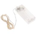 Guirlande lumineuse LED pour intérieur, à piles, blanc chaud, 30 LED, 3 m, lot de 6 | Floristik24.be