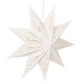 Floristik24 Décoration LED étoile de Noël à suspendre, blanc chaud, intérieur, 38 cm