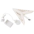 Décoration LED étoile de Noël à suspendre, blanc chaud, intérieur, 38 cm | Floristik24.be