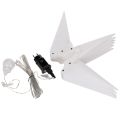Étoile de Noël LED blanc chaud