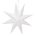 Étoile suspendue LED avec minuterie, blanc chaud, extérieur, 38 cm | Floristik24.be