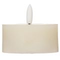 Bougie chauffe-plat LED, blanc