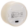 Bougie chauffe-plat LED, blanc