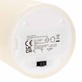 Bougie pilier LED en cire
