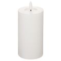 Bougie pilier LED, effet vacillant, avec minuterie, Ø7cm, 16cm | Floristik24.be