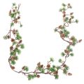 Floristik24 Guirlande artificielle de mélèze avec cônes et aiguilles, 120 cm