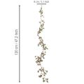 Guirlande artificielle de mélèze avec cônes et aiguilles, 120 cm | Floristik24.be