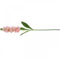 Floristik24 Levkoje Fleur artificielle rose comme une vraie fleur de tige artificielle 78cm