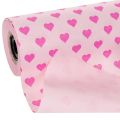 Papier manchette à motif cœur,