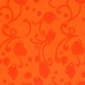 Floristik24 Papier manchette orange avec motif 25cm 100m