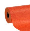 Floristik24 Papier manchette orange-rouge 25cm 100m