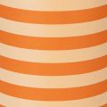 Rouleau de papier à manchettes, à rayures orange, 25 cm x 100 m | Floristik24.be
