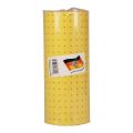 Floristik24 Papier manchette papier de soie pois jaunes 25cm 100m