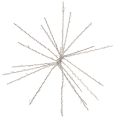 Floristik24 Guirlande lumineuse décorative étoile polaire à LED, blanc chaud, avec minuterie, pour extérieur, 29 cm