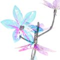 Branche fleurie artificielle à