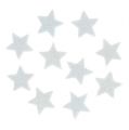 Floristik24 Mini étoiles scintillantes 2,5cm blanches