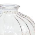 Floristik24 Mini vases vases décoratifs en verre vases à fleurs H8,5–11 cm lot de 3
