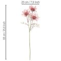 Coussin à épingles en forme de branche de protéa artificielle de 65 cm (lot de 3) | Floristik24.be
