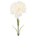 Floristik24 Œillets artificiels avec tige pour bouquets et couronnes, 56 cm, lot de 8