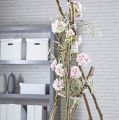 Floristik24 Boule en mousse florale mousse florale sèche grise Ø16cm 2pcs