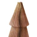 Floristik24 Sapin de Noël en papier petit bordeaux H30cm