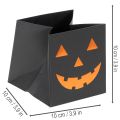 Pot de fleurs citrouille en sac en papier, décoration d'Halloween, 10 cm, lot de 6 | Floristik24.be