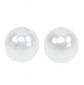 Floristik24 Perles blanches Ø 6 mm 200 g