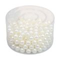 Floristik24 Perles à enfiler perles artisanales blanc crème 12mm 300g