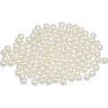 Floristik24 Perles à enfiler perles artisanales blanc crème 8mm 300g