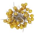 Floristik24 Epingles tête perle or Ø10mm 60mm 50p
