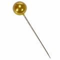 Epingles tête perle dorées Ø20mm 90mm | Floristik24.be