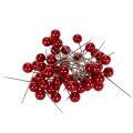 Floristik24 Epingles à perler rouge Ø10mm 60mm