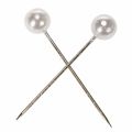 Epingles Tête Perle Blanc Ø15mm 75mm | Floristik24.be