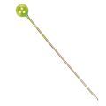 Épingles à fleurs à tête de perle verte, usage polyvalent, Ø 4 mm, 40 mm, 150 pièces | Floristik24.be