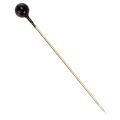 Épingles à fleurs à tête de perle noire, Ø 4 mm, 40 mm, 150 pièces | Floristik24.be