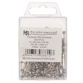 Épingles décoratives et florales à tête de nacre, argent, Ø 4 mm, 40 mm, 150 pièces | Floristik24.be