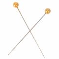 Aiguilles tête perle Ø6mm 65mm orange | Floristik24.be