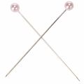 Epingles Tête Perle Ø6mm 65mm Rose | Floristik24.be
