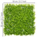Tapis décoratif mural en buis artificiel 55x55 cm | Floristik24.be