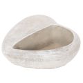 Pot de fleurs en forme de cœur, en pierre reconstituée, pot décoratif, 17 cm | Floristik24.be