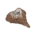 Bol à plantes cœur de vigne naturel Salim 21×20,5×6cm | Floristik24.be
