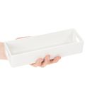 Plateau rectangulaire avec poignées pour le rangement et la décoration de table, 32 cm | Floristik24.be