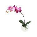 Floristik24 Orchidées artificielles en pot Phalaenopsis fleurs artificielles orchidées rose 34cm