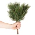 Branches de pin artificielles décoratives pour compositions florales, 39 cm, lot de 6 | Floristik24.be