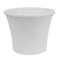Floristik24 Pot en plastique “Irys” blanc Ø25cm H21cm, 1pièce