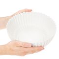 Bol décoratif côtelé, grand format 25 cm | Floristik24.be
