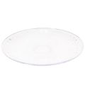 Bol rond décoratif transparent avec pied, 32 cm | Floristik24.be